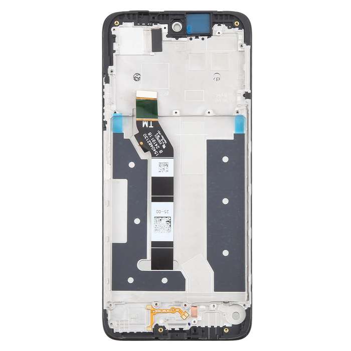 For Motorola Moto G35 OEM LCD Screen Digitizer Full Assembly with Frame