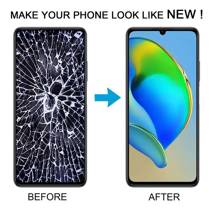 For ZTE Blade A72s LCD Screen with Digitizer Full Assembly