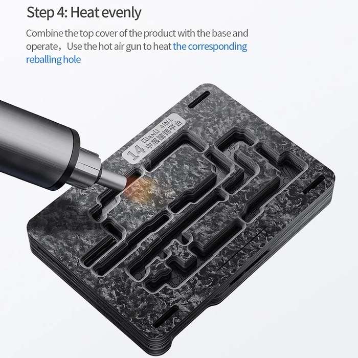 Qianli Magnetic Middle Layer BGA Reballing Platform For iPhone 14 Series
