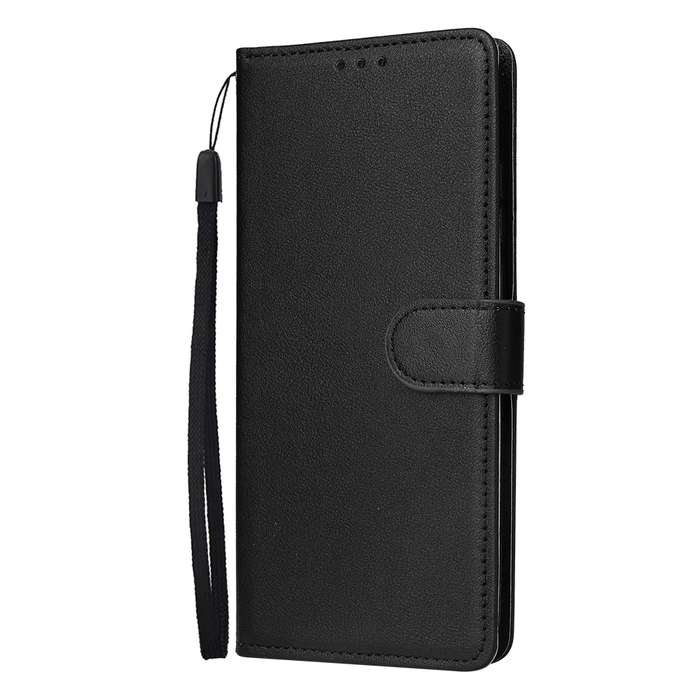 For Samsung Galaxy A05 3-Card Slots Multifunctional Leather Phone Case(Black)