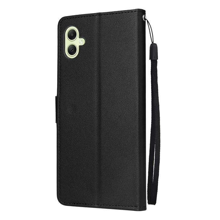 For Samsung Galaxy A05 3-Card Slots Multifunctional Leather Phone Case(Black)