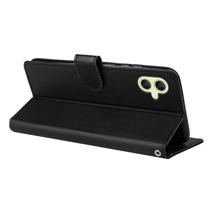 For Samsung Galaxy A05 3-Card Slots Multifunctional Leather Phone Case(Black)