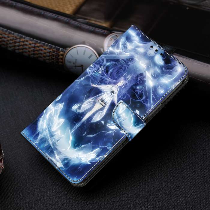 For Samsung Galaxy A70/A70s Crystal Painted Leather Phone case(Magic Fairy)