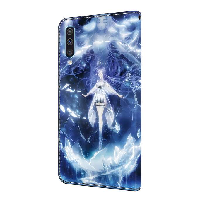 For Samsung Galaxy A70/A70s Crystal Painted Leather Phone case(Magic Fairy)