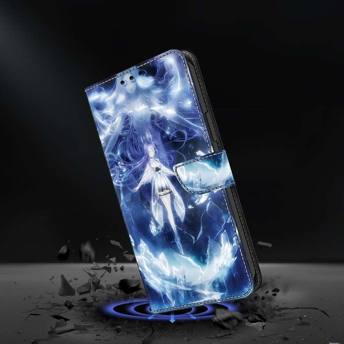 For Samsung Galaxy A70/A70s Crystal Painted Leather Phone case(Magic Fairy)