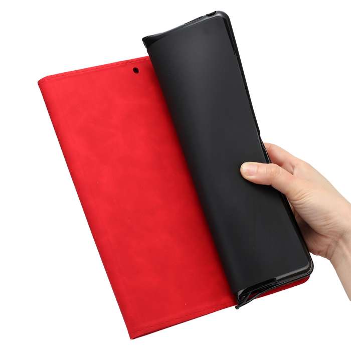 For Xiaomi Pad 6/6 Pro Coconut Tree Embossed Smart Leather Tablet Case(Red)
