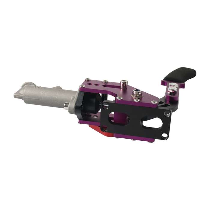 Car Modification Aluminum Alloy Drift Competition Hydraulic Handbrake(Purple)