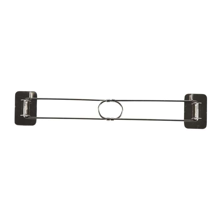 RV Camper Van Stainless Steel 304 Shower Corner Storage Bar(Silver)