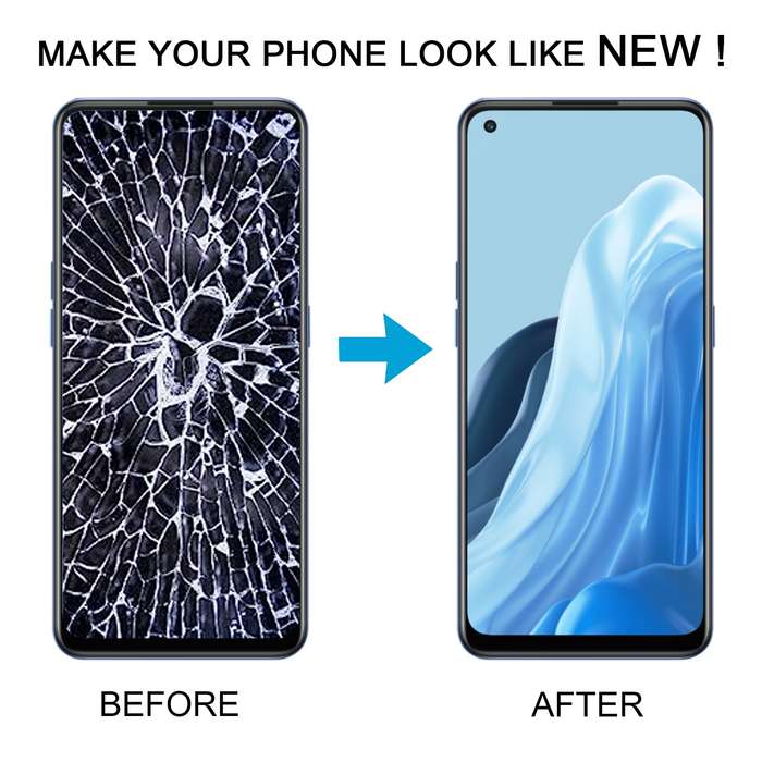 For OPPO F21 Pro Original AMOLED LCD Screen Digitizer Full Assembly with Frame