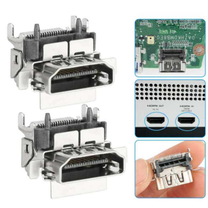 For XBOX One S HDMI Port Connector Socket