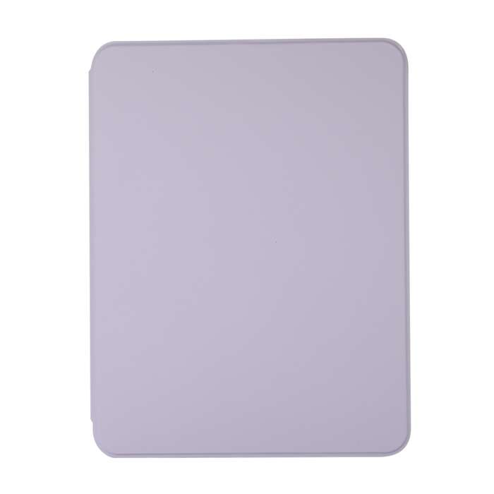 For iPad Pro 13 2024 2 in 1 Acrylic Split Rotating Leather Tablet Case(Lavender)