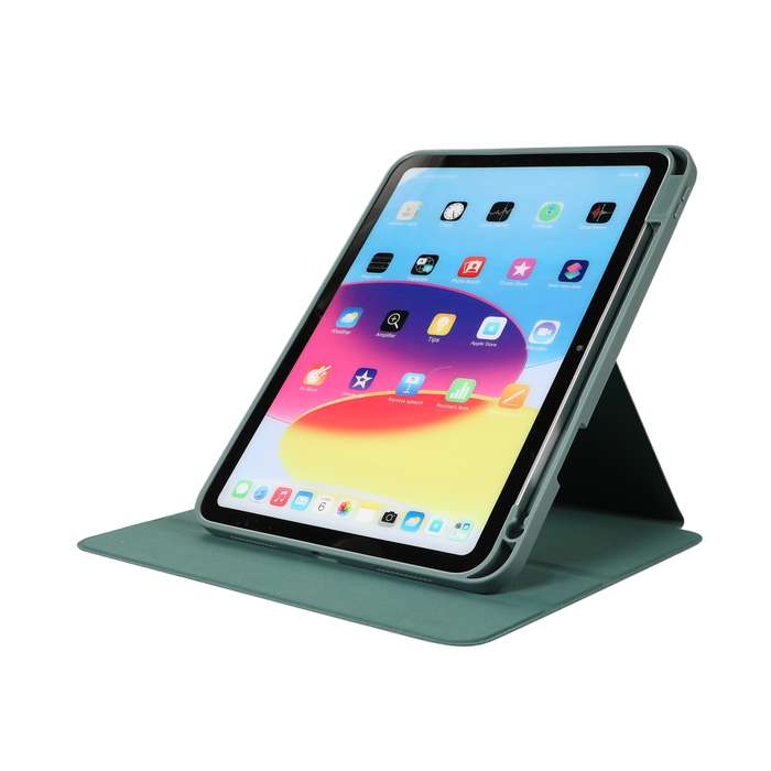 For iPad Pro 13 2024 2 in 1 Acrylic Split Rotating Leather Tablet Case(Lavender)