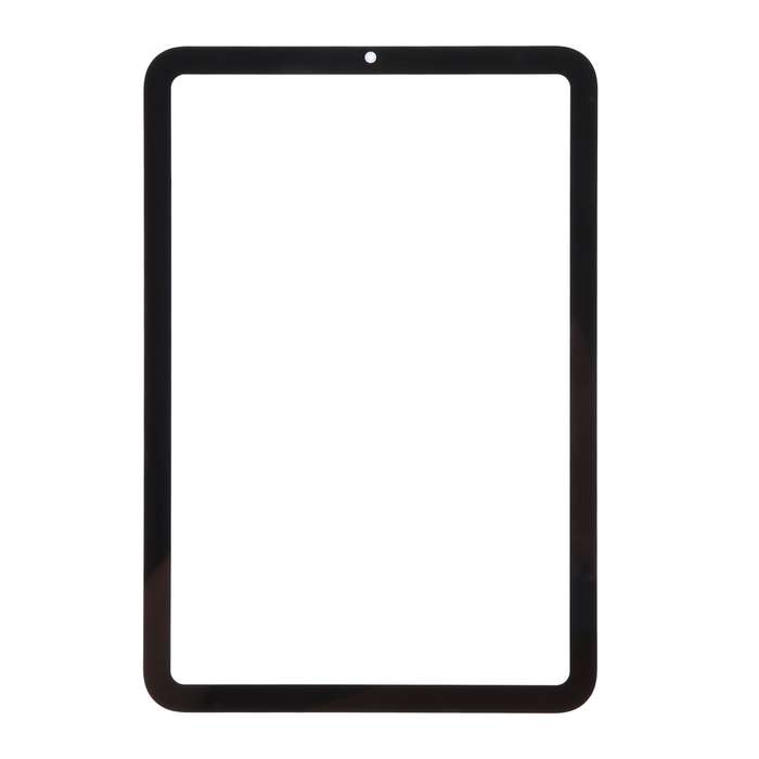 For iPad mini 6 Front Screen Outer Glass Lens with OCA Optically Clear Adhesive(Black)