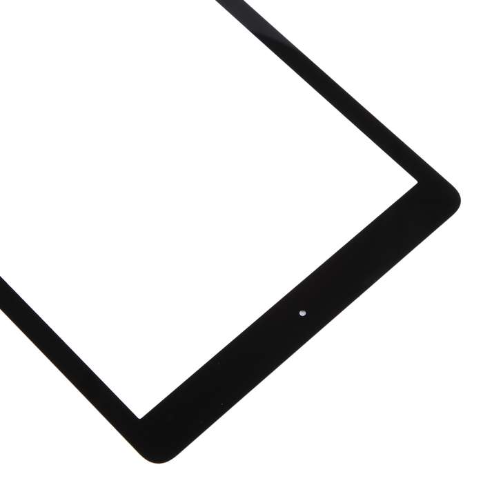 For iPad Pro 9.7 Front Screen Outer Glass Lens with OCA Optically Clear Adhesive(Black)