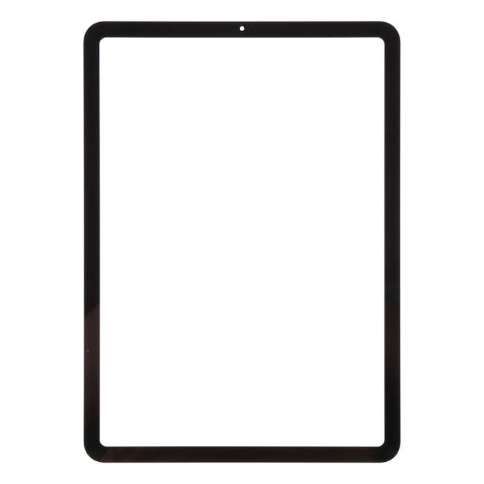 For iPad Air 4 Front Screen Outer Glass Lens with OCA Optically Clear Adhesive(Black)