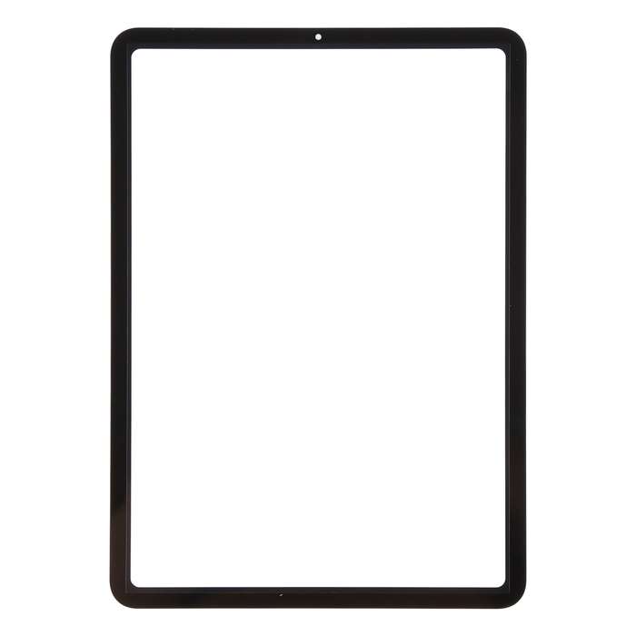 For iPad Air 4 Front Screen Outer Glass Lens with OCA Optically Clear Adhesive(Black)