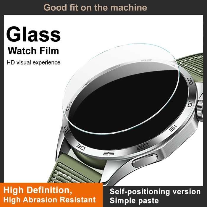 For Garmin Forerunner 165 IMAK Tempered Glass Watch Protective Film Self-contained Positioning