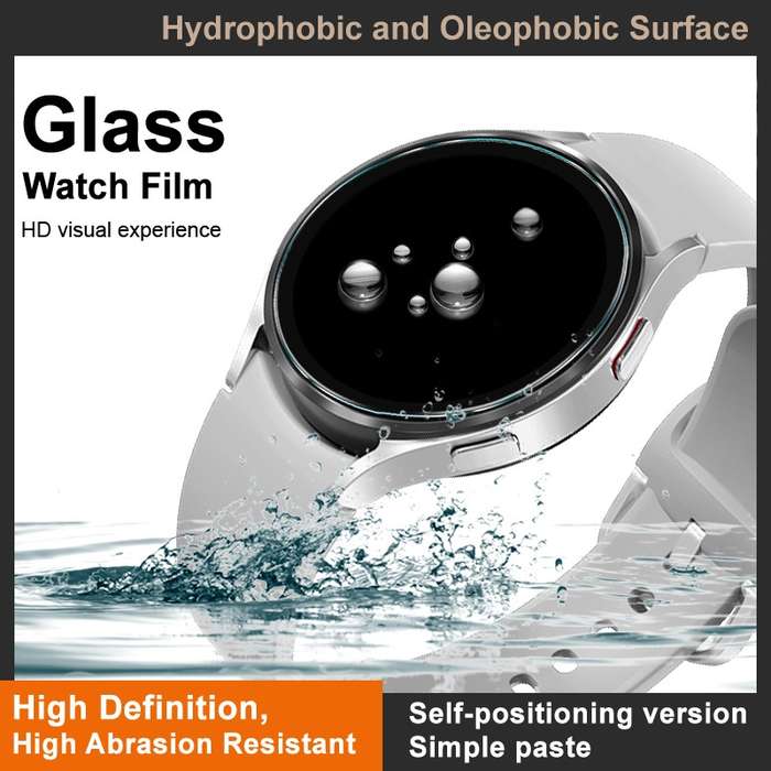 For Garmin Forerunner 165 IMAK Tempered Glass Watch Protective Film Self-contained Positioning