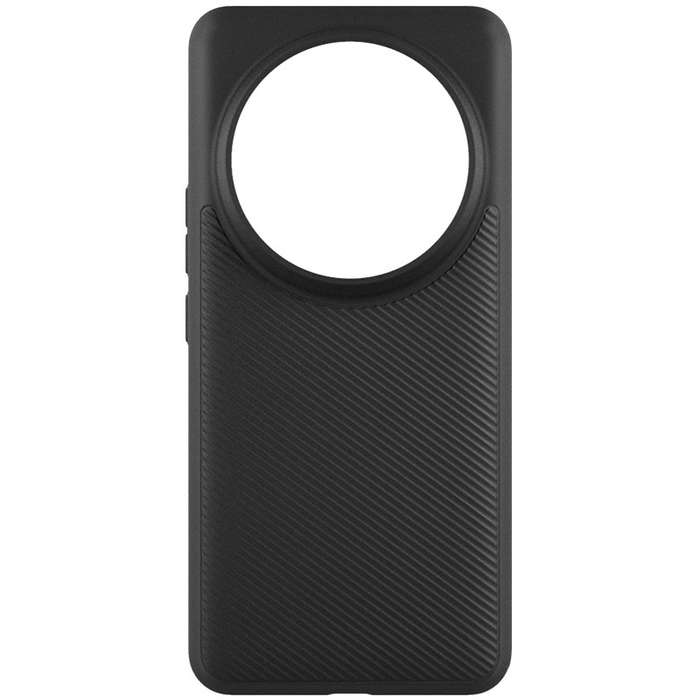 For Xiaomi 14 Ultra 5G imak 0.7mm Ultra Thin Ripple Texture Phone Case(Black)