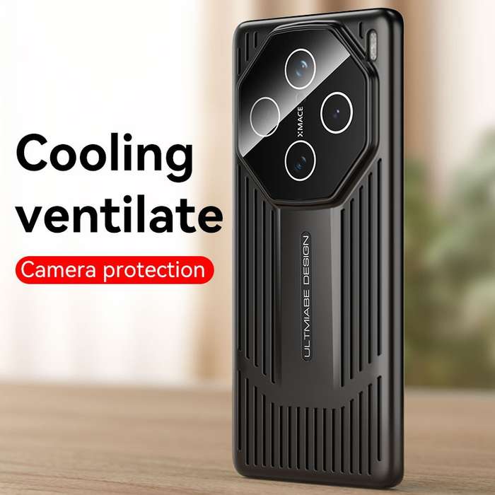 For vivo X100 Pro Ice Sense Heat Dissipation Electroplating Frosted Phone Case(Light Green)