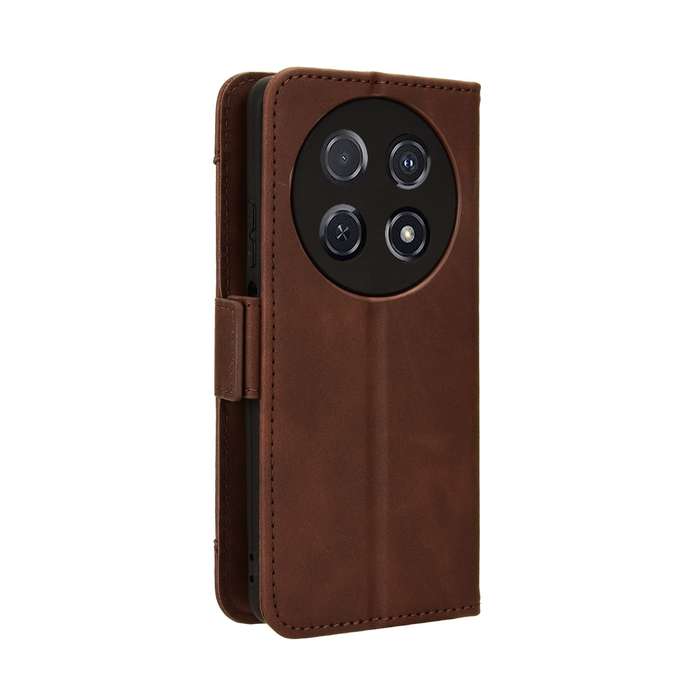 For Huawei nova 12i 4G / Enjoy 70 Pro 4G Skin Feel Calf Texture Card Slots Leather Phone Case(B