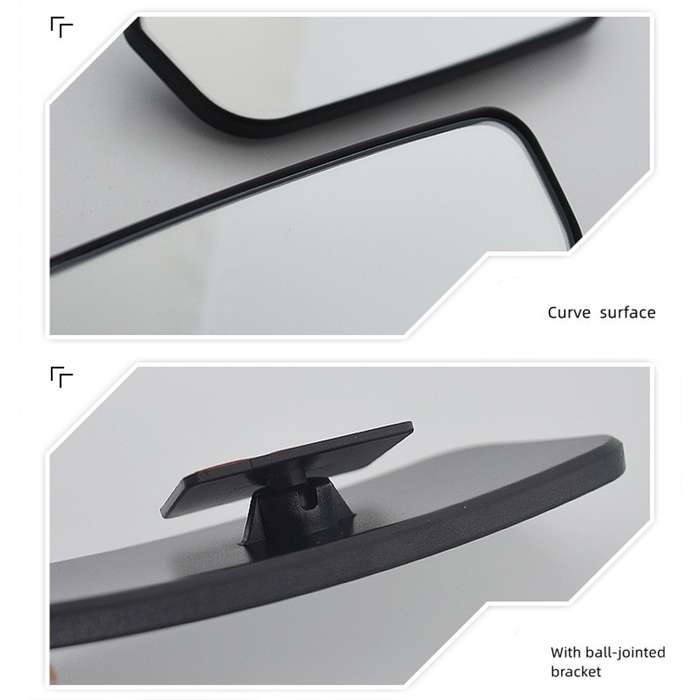 3R 3R-059 Car Auxiliary Side View Mirror Round Blind Spot Wide Angle Mirror