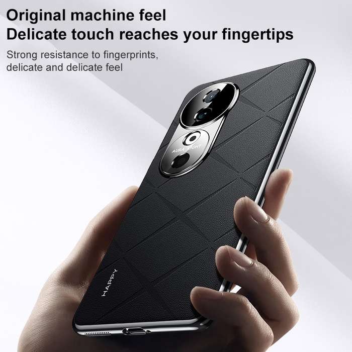 For vivo S19 Pro Plain Leather PC Phone Case(Green)