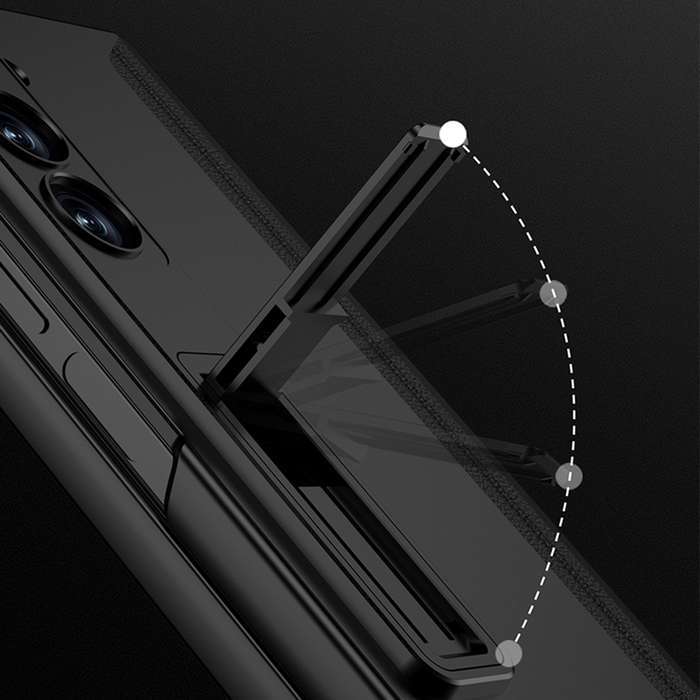 For Samsung Galaxy Z Fold6 GKK Integrated Magnetic Full Coverage Flip Phone Case with Pen Box,