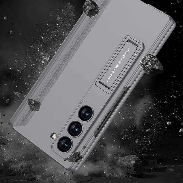 For Samsung Galaxy Z Fold6 GKK Integrated Magnetic Full Coverage Flip Phone Case with Pen Box,