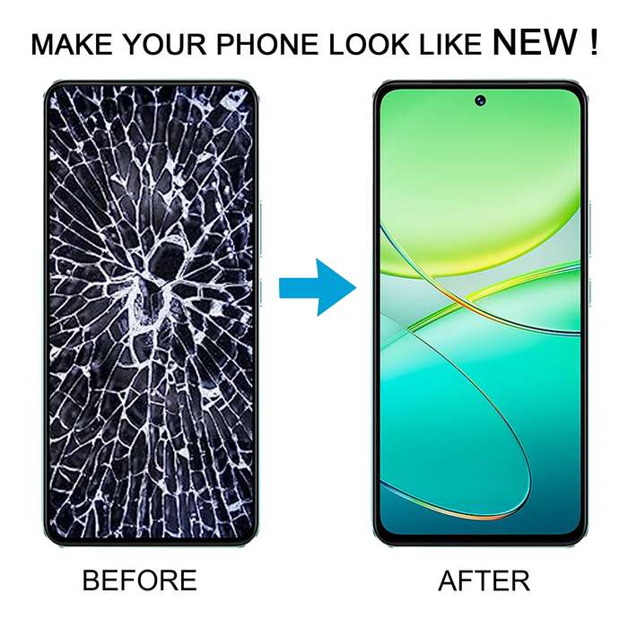 For vivo T3 Original AMOLED LCD Screen with Digitizer Full Assembly