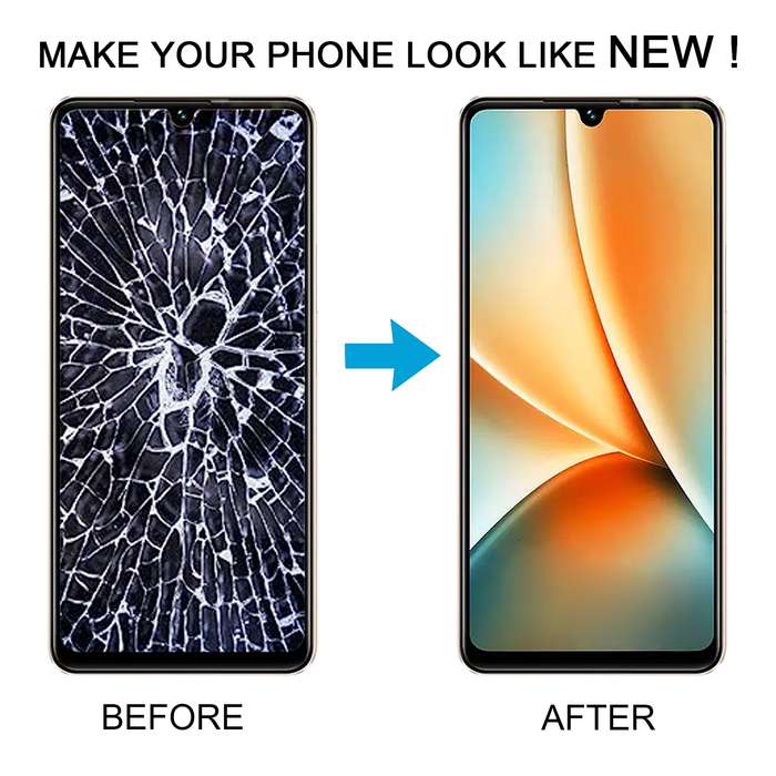 For vivo Y100 5G V2239 Original AMOLED LCD Screen with Digitizer Full Assembly