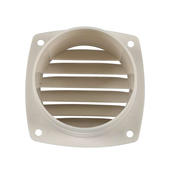 Yacht / RV 93.5mm Louvered Vents with Screws(White)