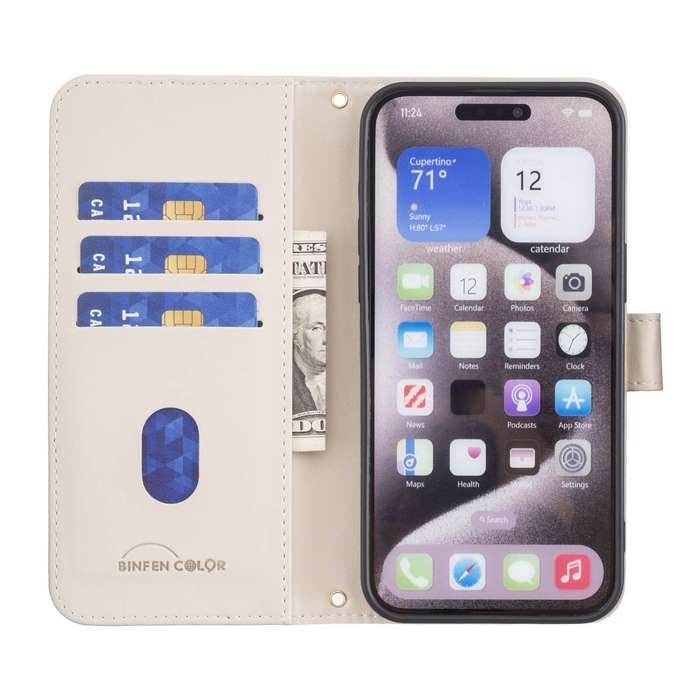 For OPPO A98 5G / F23 / A1 Square Texture Leather Phone Case(Beige)