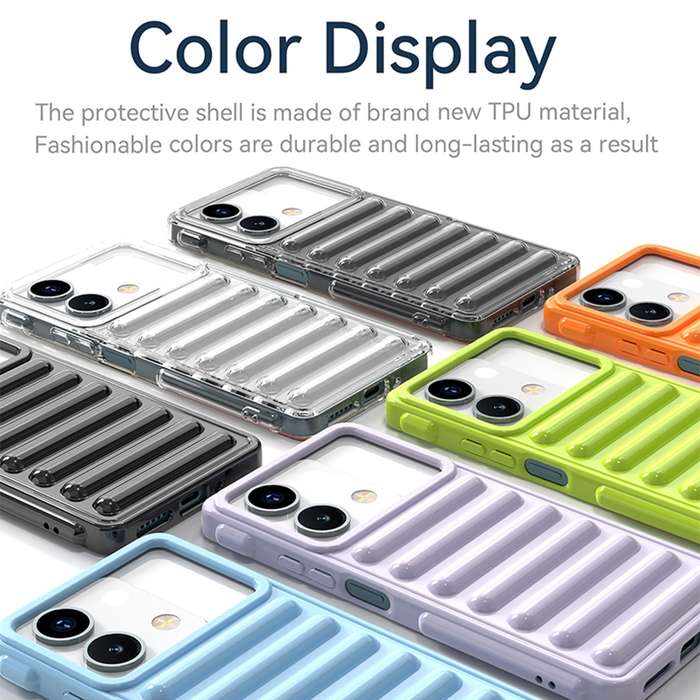 For Redmi 13R Capsule Series Candy Color TPU Phone Case(Orange)