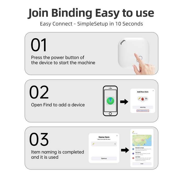 F2 Global Location Tracker Anti-lost Device(White)