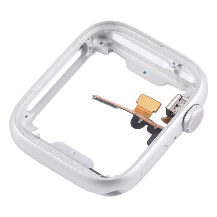 For Apple Watch Series 8 / 9 45MM LTE Aluminium Alloy Middle Frame Bezel Plate with Crown Spin Axis