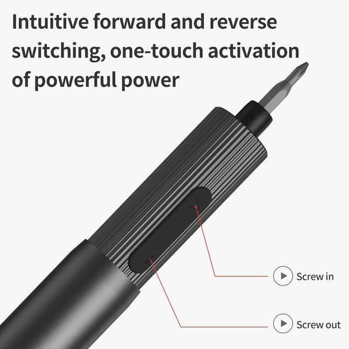 Original Xiaomi Youpin DUKA E2 Electric Screwdriver Set(Black)
