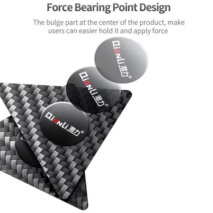 Qianli High Toughness Multifunctional Carbon Fiber Prying Tool Business Card Shaped