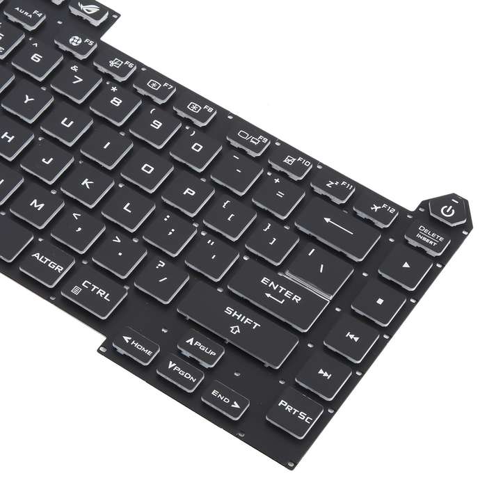 US Version Colorful Backlit Laptop Keyboard for Asus ROG Strix G15 G513 G513Q G513QM G513QY G533(Bla