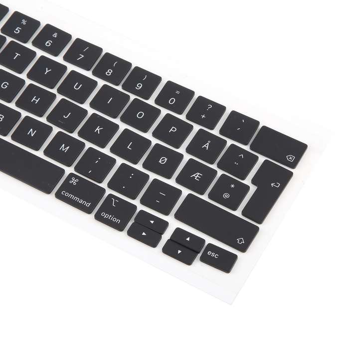 For MacBook A2251 A2289 A2238 A2338 UK Big Enter Version Keycaps, Language:Norway