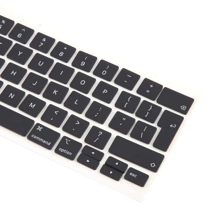 For MacBook A2251 A2289 A2238 A2338 10pcs UK Big Enter Version Keycaps, Language:English