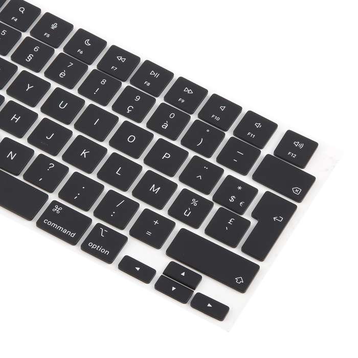 For MacBook A2442 A2485 A2779 A2780 A2991 A2992 A2918 10pcs UK Big Enter Version Keycaps, Language:F