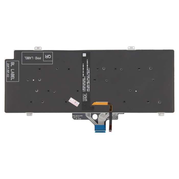 US Version Backlit Laptop Keyboard for Dell Latitude 7420 5420(Black)
