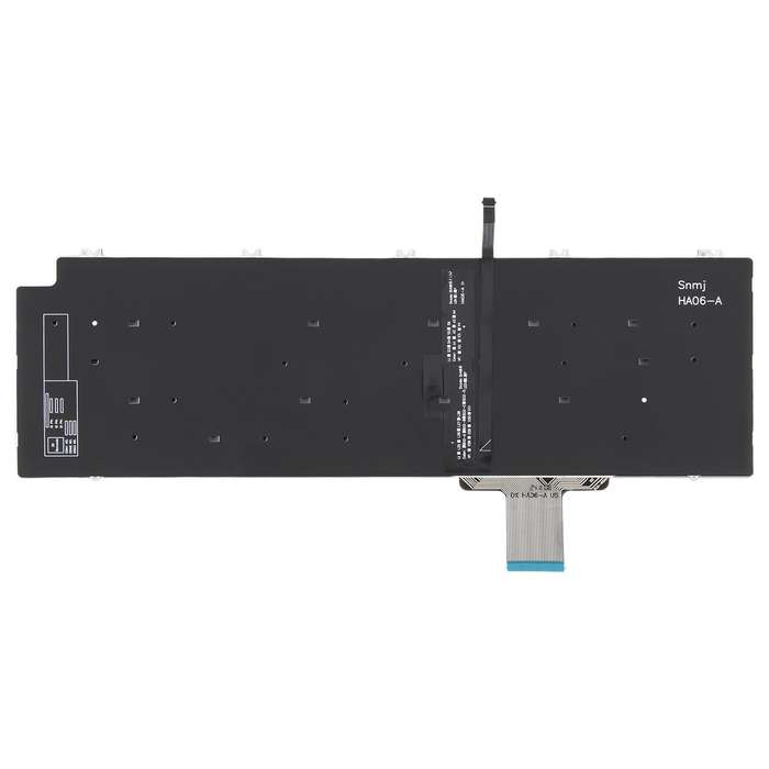 US Version Laptop Keyboard for Dell Precision 7550 7750 7560 7760(Black)
