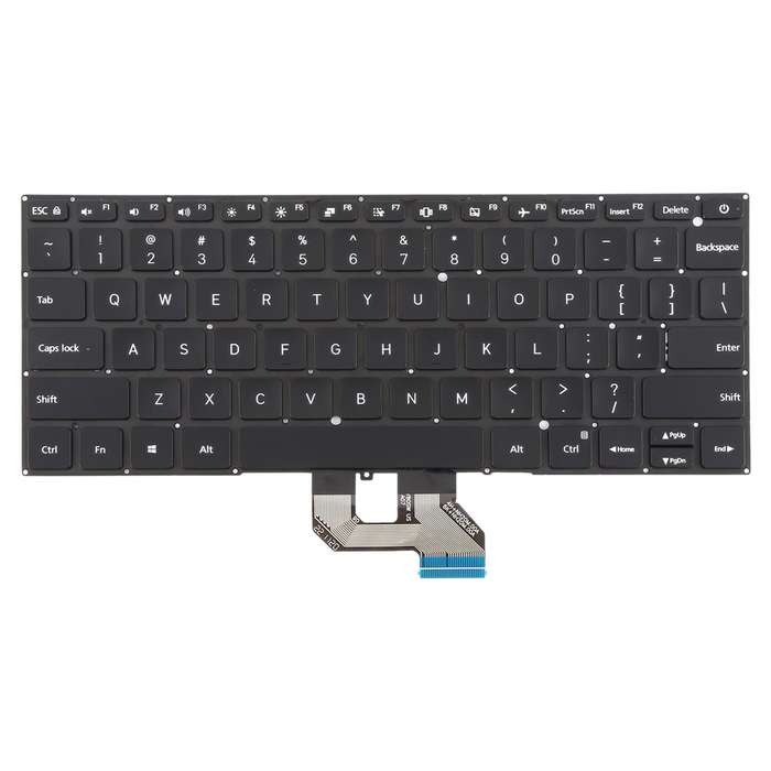 US Version Laptop Keyboard for Xiaomi MIUI Redmibook 13 inch 14S Ryzen R5 AIR15 M3 XMA1903(Black)