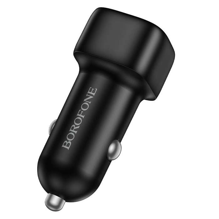 BOROFONE BZ34B Cloud PD38W Type-C and USB Car Fast Charger(White)