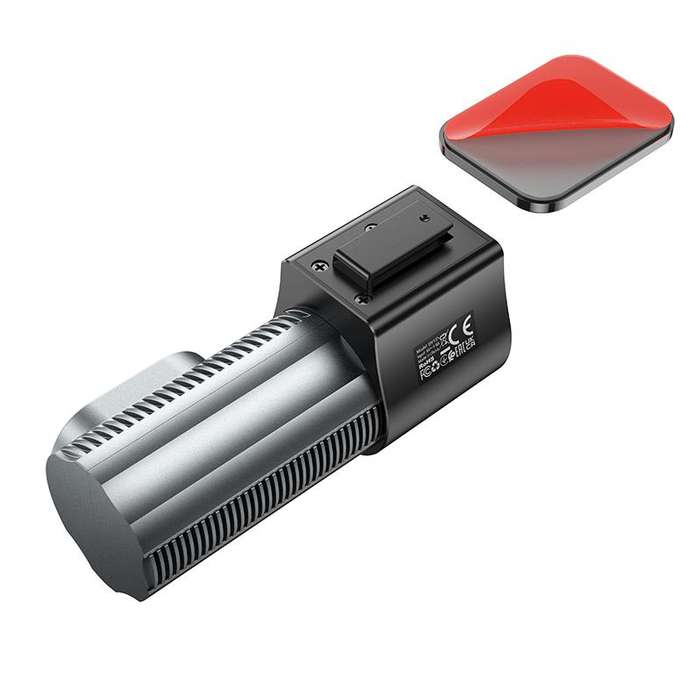 hoco DV13 720P HD Night Vision Screenless Hidden WiFi Driving Recorder(Metal Grey)