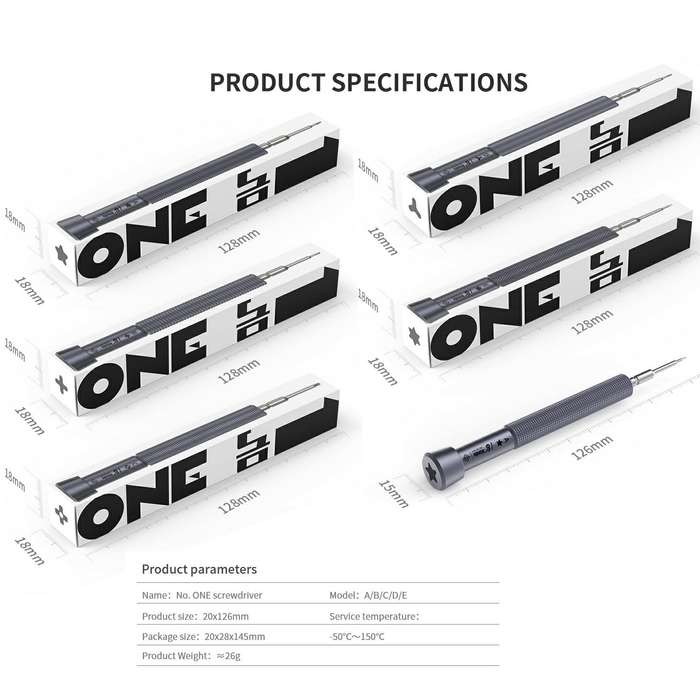 18 Kinds Precision Magnetic Super Hard Screwdriver, Model:B Phillips