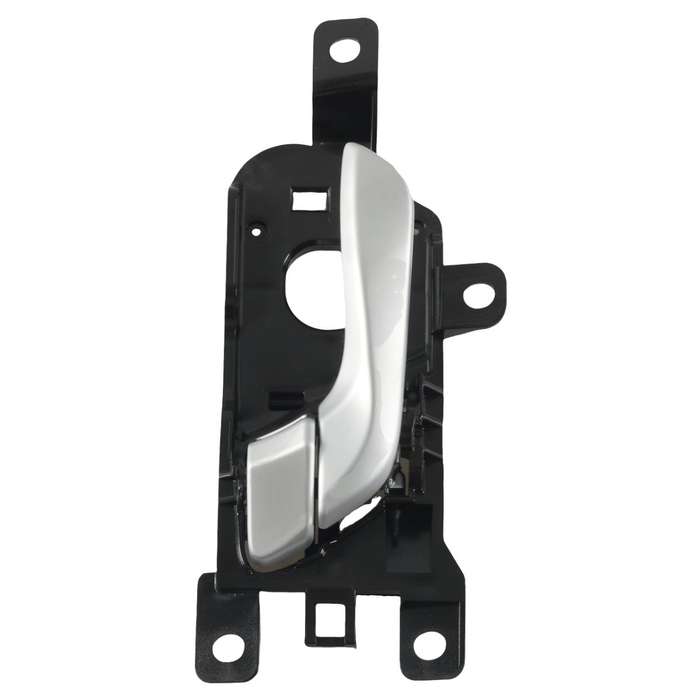Car Left Rear Door Inside Handle for Hyundai Sante Fe 2013-2018 83610-2W000(Black + Silver)