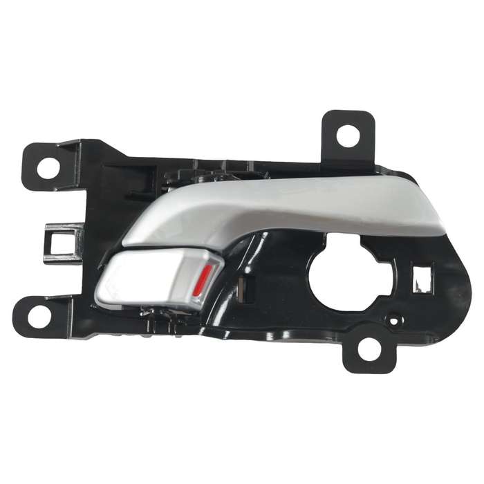 4pcs / Set Car Door Inside Handle for Hyundai Sante Fe 2013-2018(Black + Silver)